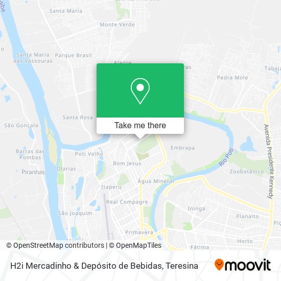 H2i Mercadinho & Depósito de Bebidas map