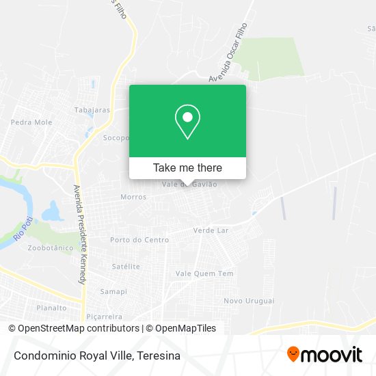 Condominio Royal Ville map