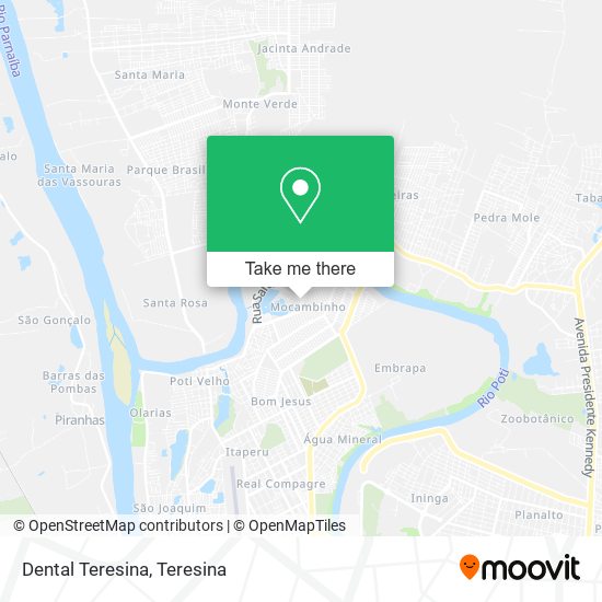 Dental Teresina map