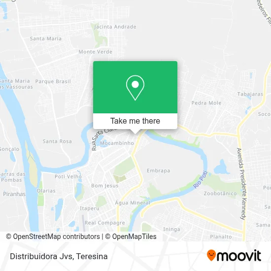 Distribuidora Jvs map