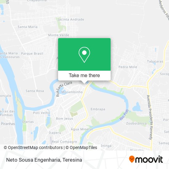 Neto Sousa Engenharia map