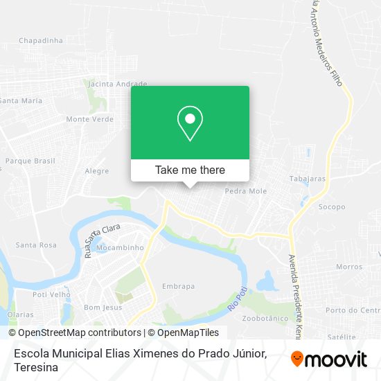 Escola Municipal Elias Ximenes do Prado Júnior map