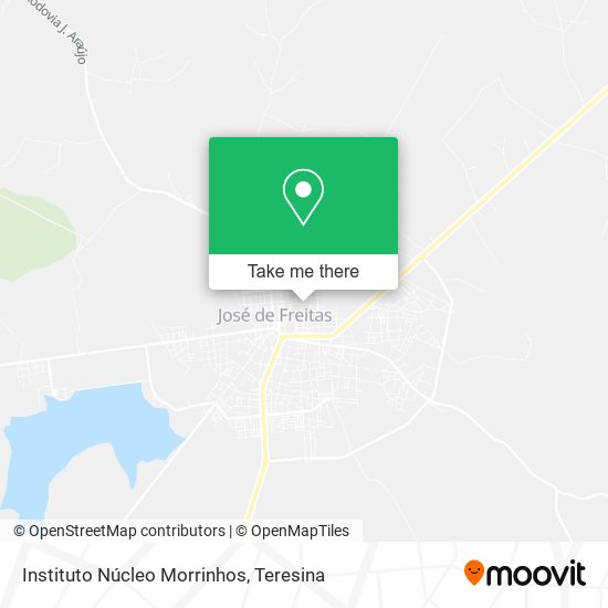 Instituto Núcleo Morrinhos map