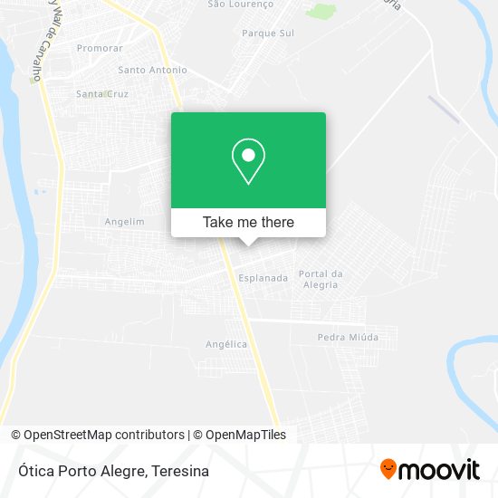 Ótica Porto Alegre map