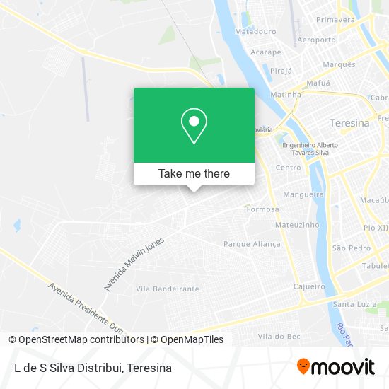 L de S Silva Distribui map