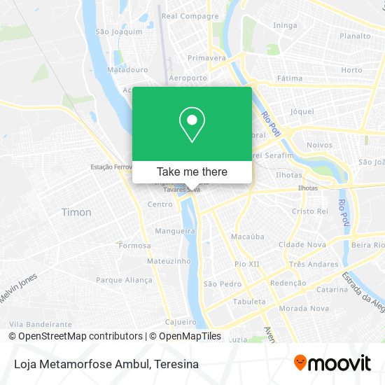 Loja Metamorfose Ambul map