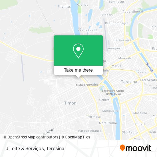 J Leite & Serviços map