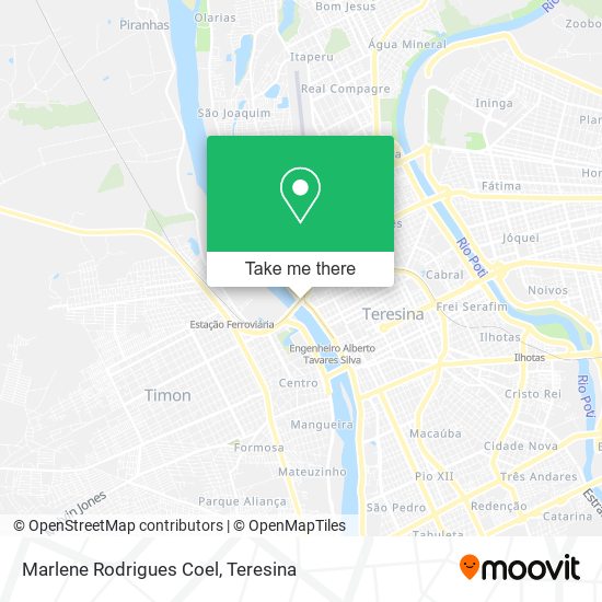 Marlene Rodrigues Coel map