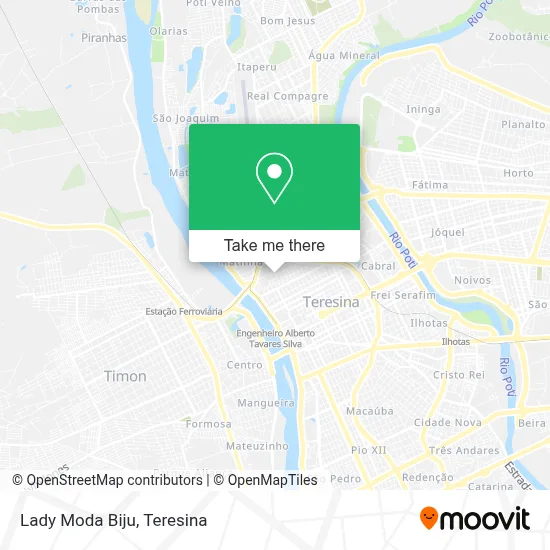 Lady Moda Biju map