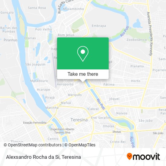 Alexsandro Rocha da Si map