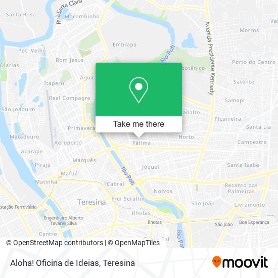 Aloha! Oficina de Ideias map