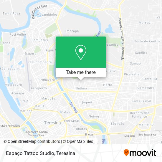 Espaço Tattoo Studio map