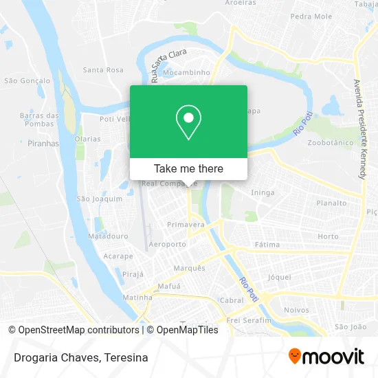 Drogaria Chaves map
