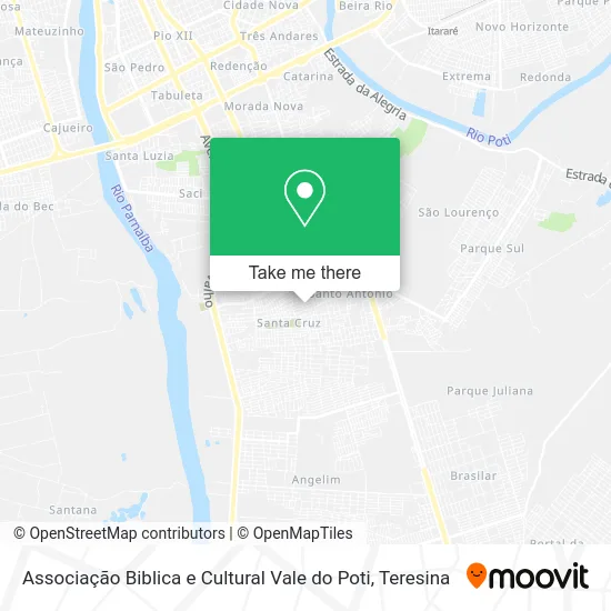 Associação Biblica e Cultural Vale do Poti map