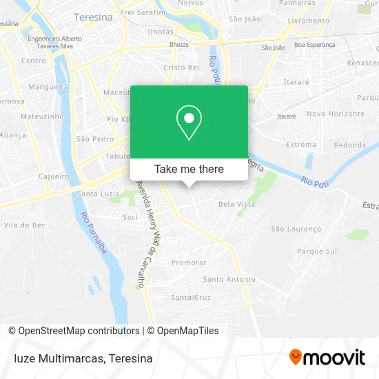 Iuze Multimarcas map