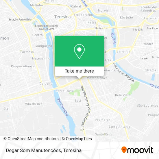 Degar Som Manutenções map
