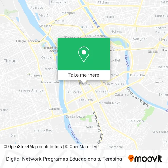 Digital Network Programas Educacionais map