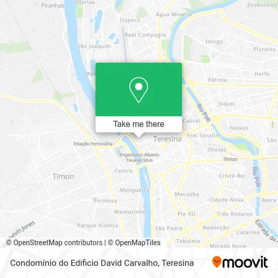 Condomínio do Edificio David Carvalho map