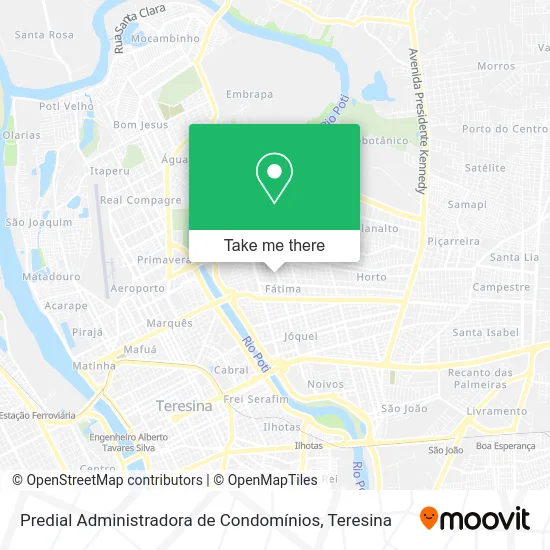 Predial Administradora de Condomínios map