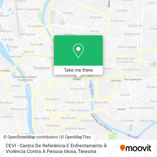 CEVI - Centro De Referência E Enfrentamento À Violência Contra A Pessoa Idosa map