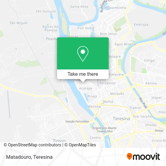 Matadouro map