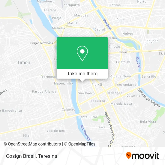 Cosign Brasil map