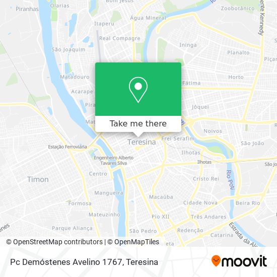 Pc Demóstenes Avelino 1767 map