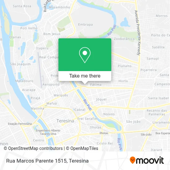 Rua Marcos Parente 1515 map