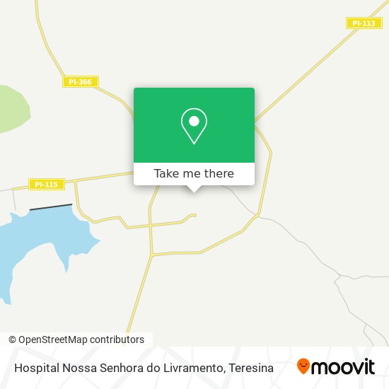 Hospital Nossa Senhora do Livramento map