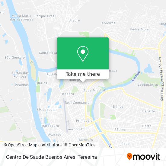 Mapa Centro De Saude Buenos Aires