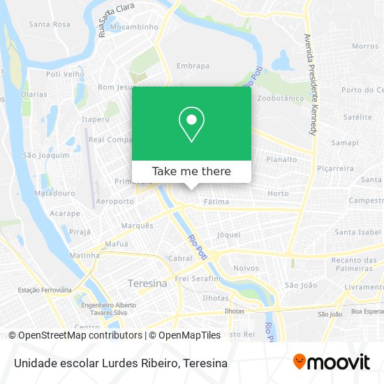 Unidade escolar Lurdes Ribeiro map
