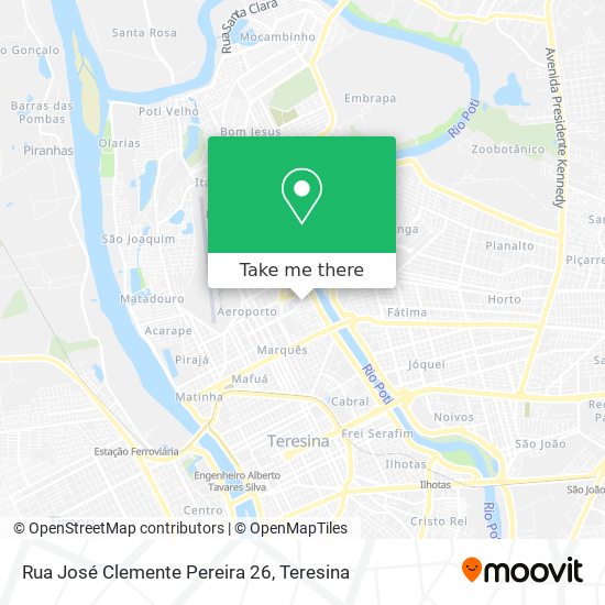 Rua José Clemente Pereira 26 map