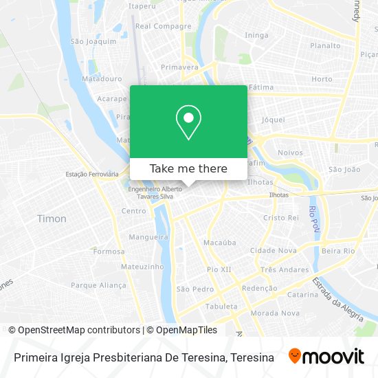 Primeira Igreja Presbiteriana De Teresina map