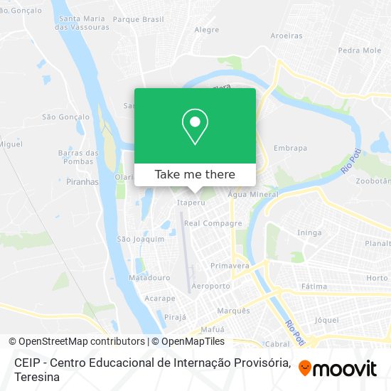 CEIP - Centro Educacional de Internação Provisória map