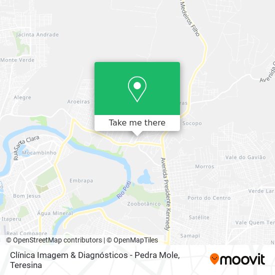 Clínica Imagem & Diagnósticos - Pedra Mole map