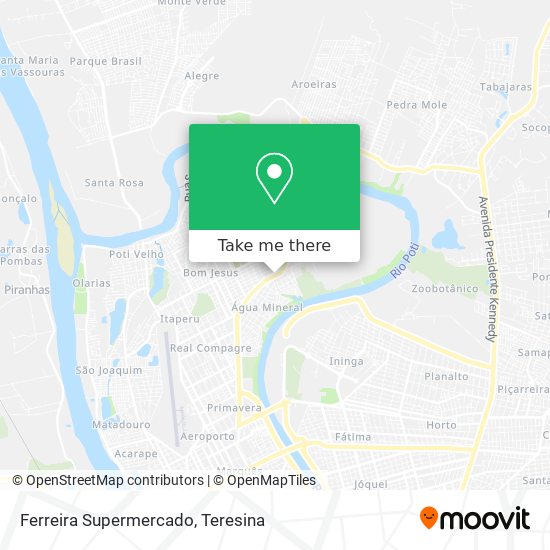 Ferreira Supermercado map