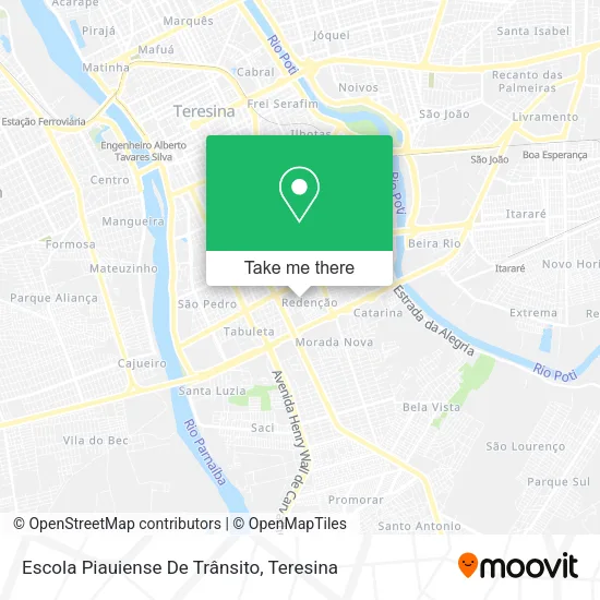 Escola Piauiense De Trânsito map