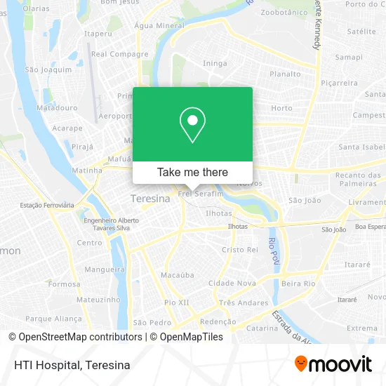HTI Hospital map