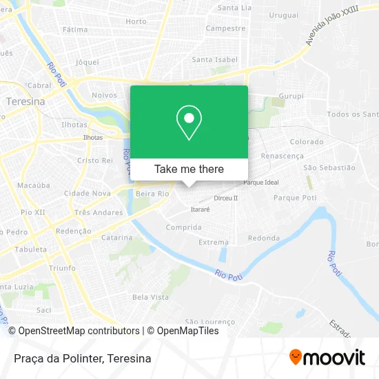 Praça da Polinter map