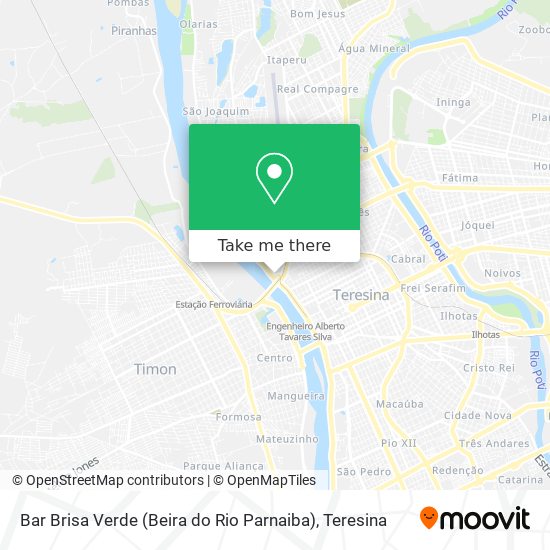 Bar Brisa Verde (Beira do Rio Parnaiba) map