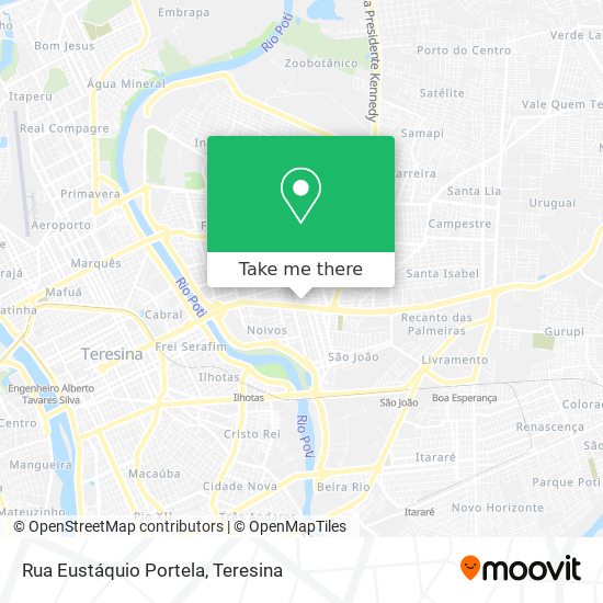 Rua Eustáquio Portela map