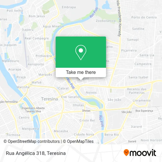 Rua Angélica 318 map