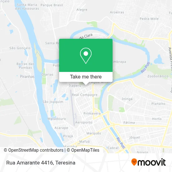 Rua Amarante 4416 map