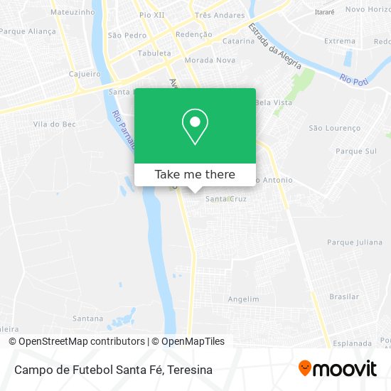 Campo de Futebol Santa Fé map