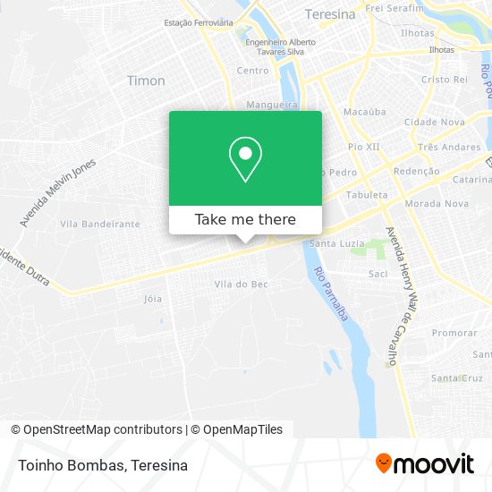 Toinho Bombas map