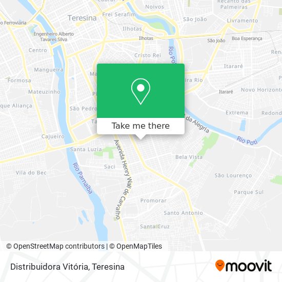 Distribuidora Vitória map