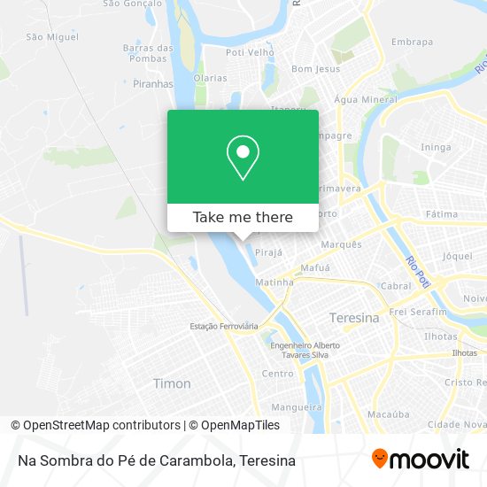 Na Sombra do Pé de Carambola map