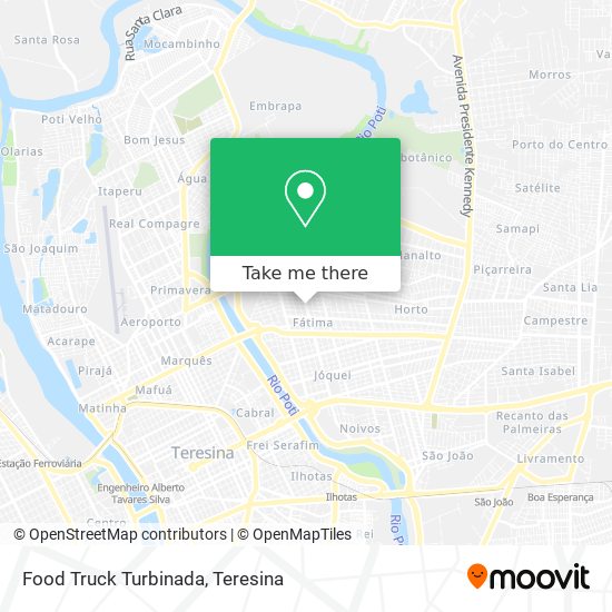 Mapa Food Truck Turbinada