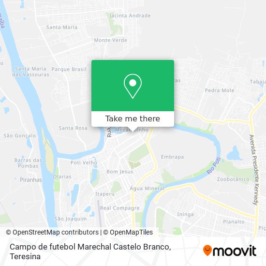 Campo de futebol Marechal Castelo Branco map