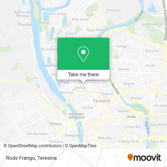 Rods Frango map